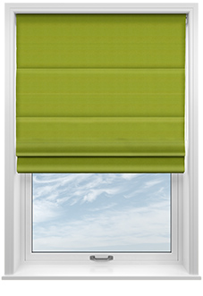 Nova, Lime - Roman Blind